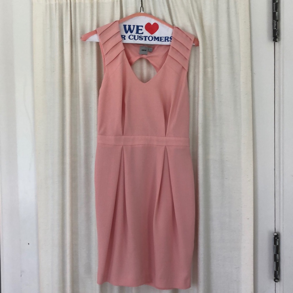 Pink cocktail dress